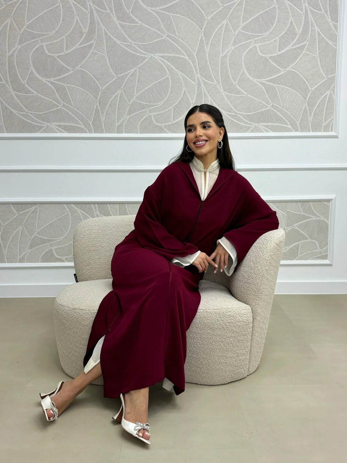 Warda Djellaba – Casual Moroccan Tunic for Everyday Comfort – product view 9