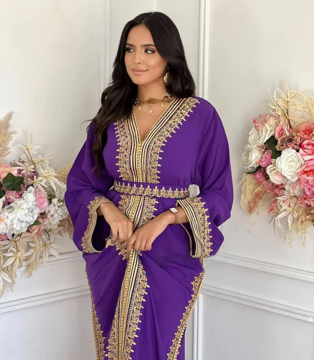 Sabah Kaftan – Handcrafted Moroccan Dress – product view 4