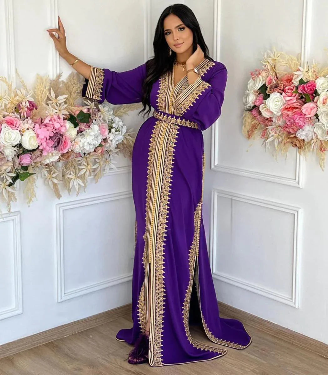 Sabah Kaftan – Handcrafted Moroccan Dress – product view 5