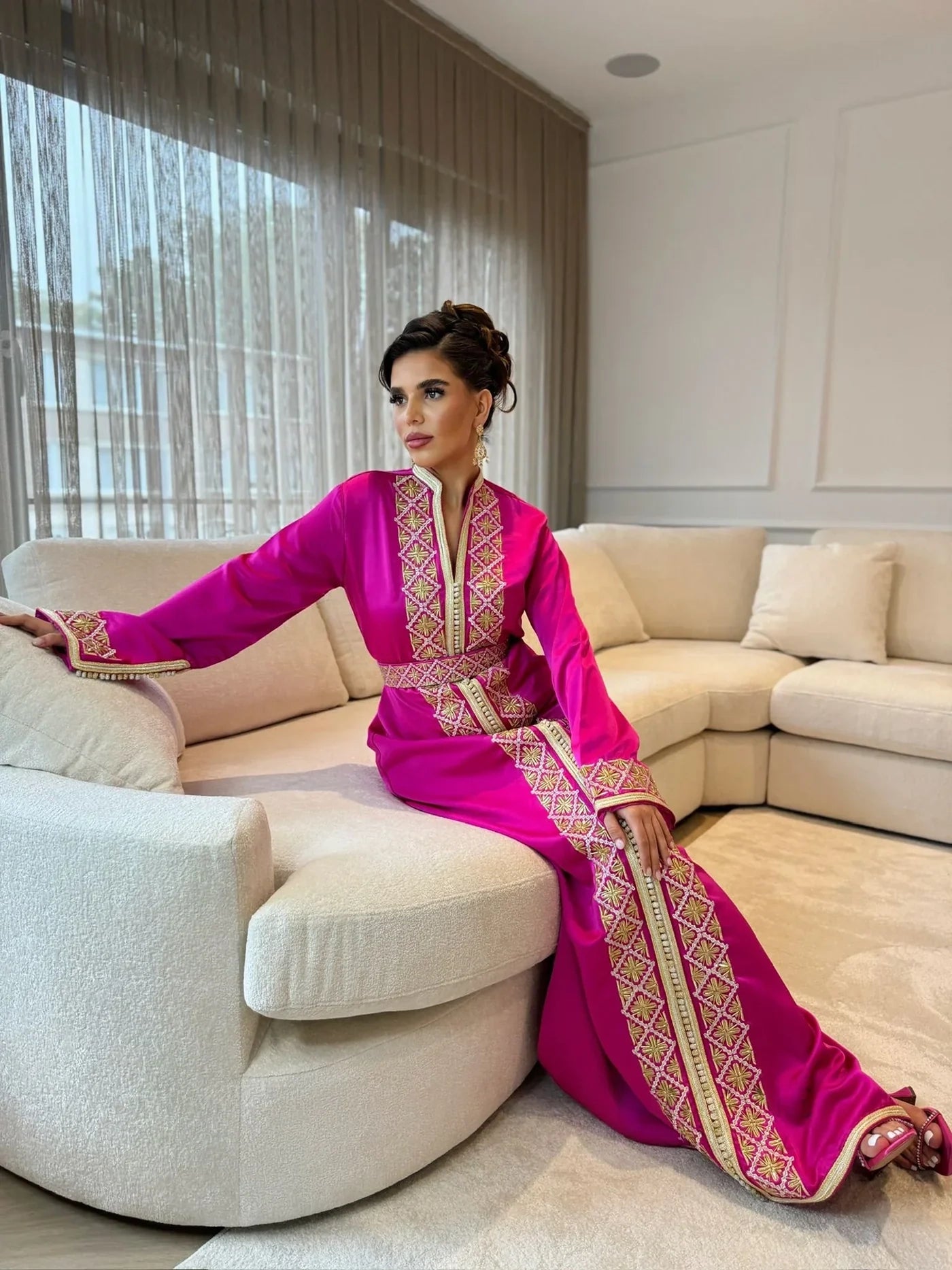 Dounia Kaftan – Handcrafted Moroccan Kaftan Dress