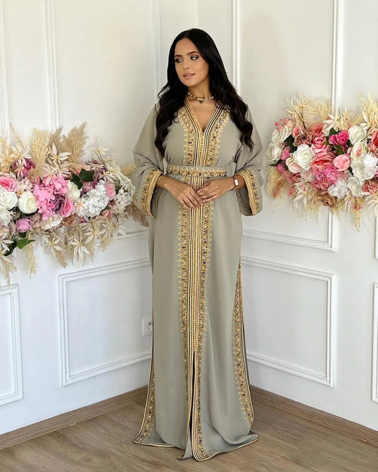 Sabah Kaftan – Handcrafted Moroccan Dress – product view 2
