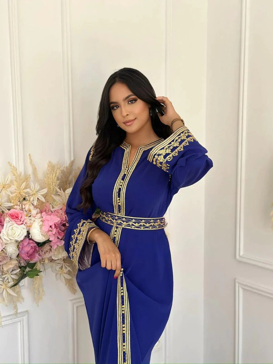 Kaoutar Kaftan – Handcrafted Moroccan Dress – product view 4