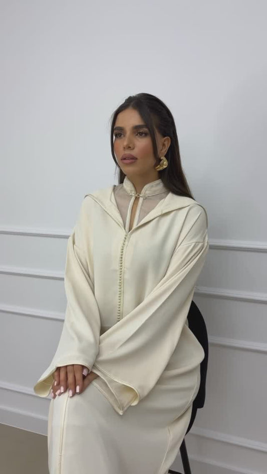 Wissal Djellaba – Casual Moroccan Tunic for Everyday Comfort – product view 2