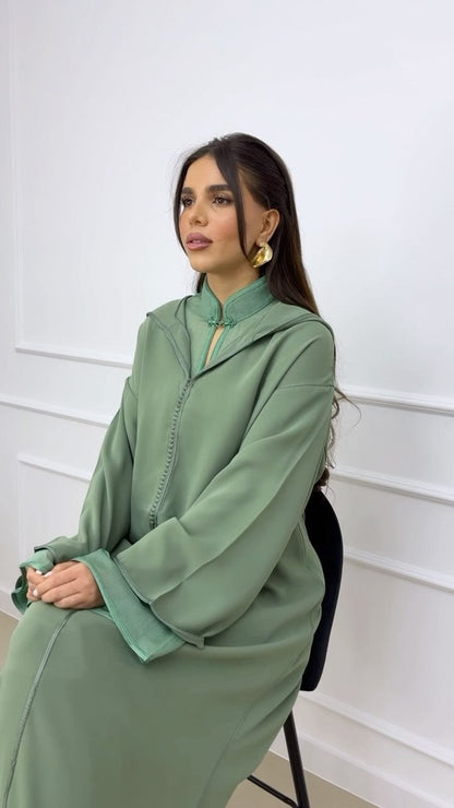 Wissal Djellaba – Casual Moroccan Tunic for Everyday Comfort – product view 10